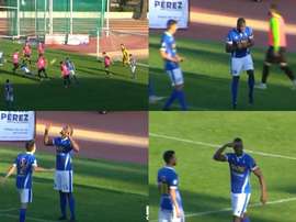 Mathias Pogba célèbre toujours trois fois. Twitter/DeportesCMM
