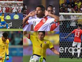 Les 'anonymes' qui ont triomphé pendant la Copa América. AFP/EFE