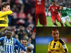 Montage de Salomon Kalou, Gotze, Nuri Sahin et Piszczek. BeSoccer