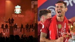 Lovren se saltó el protocolo para celebrar la Premier con los aficionados del Liverpool
