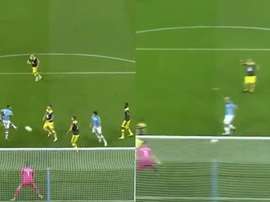 Otamendi et Agüero frappent les premiers contre Southampton. Captures/DAZN