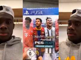 Davies comparte portada con Messi, Cristiano y Rashford. Captura/alphonsodavies