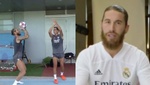 Ramos, sin nervios: charla con el femenino y canastas con Lucas Vázquez