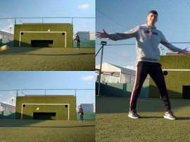 Mount faz um vídeo que se tornou viral. Captura/ChelseaFC