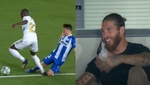 Así de expresivo fue Ramos en las dos acciones polémicas