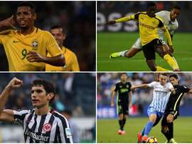 Montage de Vallejo, Dembelé, Ontiveros et Gabriel Jesús. BeSoccer