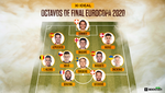 El XI ideal de los octavos de final de la Eurocopa