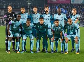 'Azuis e brancos' vacilaram antes da receção ao Benfica. Twitter/FCP
