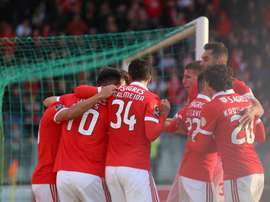 Ser campeão e a venda de alguns craques, ajudou a equipe a alcançar o feito. Twitter/SLBenfica