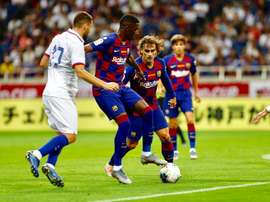 O Chelsea venceu o Barcelona na estreia dos catalães na pré-temporada. Twitter/FCBarcelona