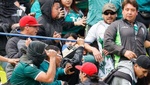Hinchas de Santiago Wanderers, a cuchilladas en el estadio
