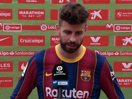 Piqué a une totale confiance dans son équipe. Captura/MovistarLaLiga