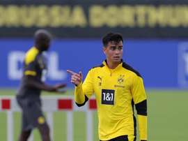 Reinier celebrou o seu primeiro gol com a camisa do Borussia Dortmund. EFE