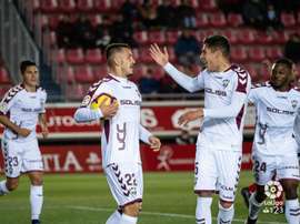 Rey Manaj abrió el marcador en el Numancia-Albacete. LaLiga