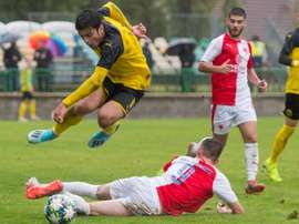 Goleada inerte del Borussia Sub 19 ante el Slavia de Praga. Twitter/BVB