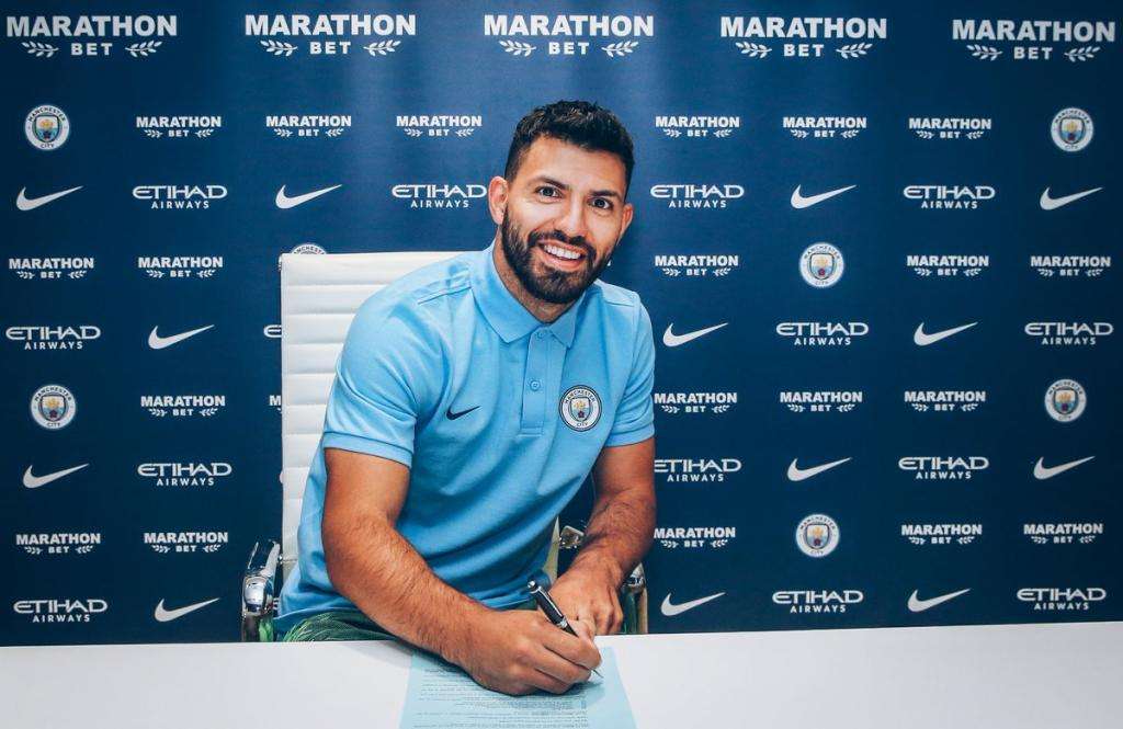 Aguero Extends City Deal Until 2021 Besoccer