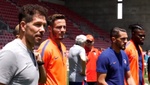 El Atlético visitó su 'cantera' en Israel