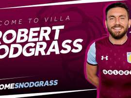 Snodgrass reforça o Aston Villa. Twitter/AstonVilla