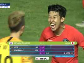 Corea del Sur ganó los Juegos Asiáticos. Captura/SBS