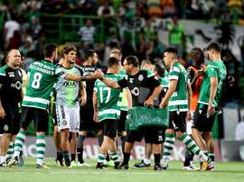 O camaronês não tinha espaço no grupo dos 'leões', principal ou secundário. SCP/Twitter