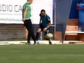 The manager tripped Christian Negut and was sent to the stands. Telekom Sport Direct