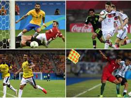 Les différentes sélections qui joueront les quarts de finale des Jeux Olympiques. BeSoccer