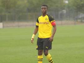 La jeune promesse du BVB va déjà jouer avec les U19. Twitter/Guardiolato
